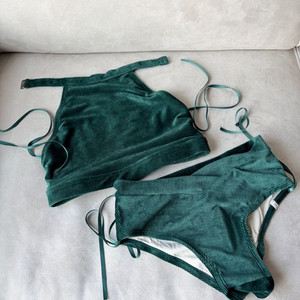 비메이드 폴웨어 헵번 코듀로이 그린 세트 M 이미지