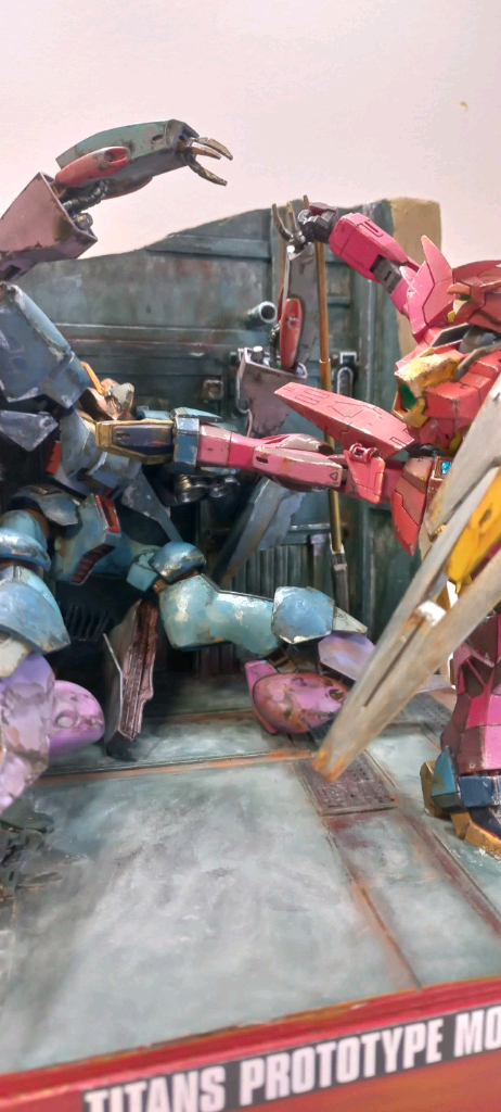 건담 프라모델 디오라마--1