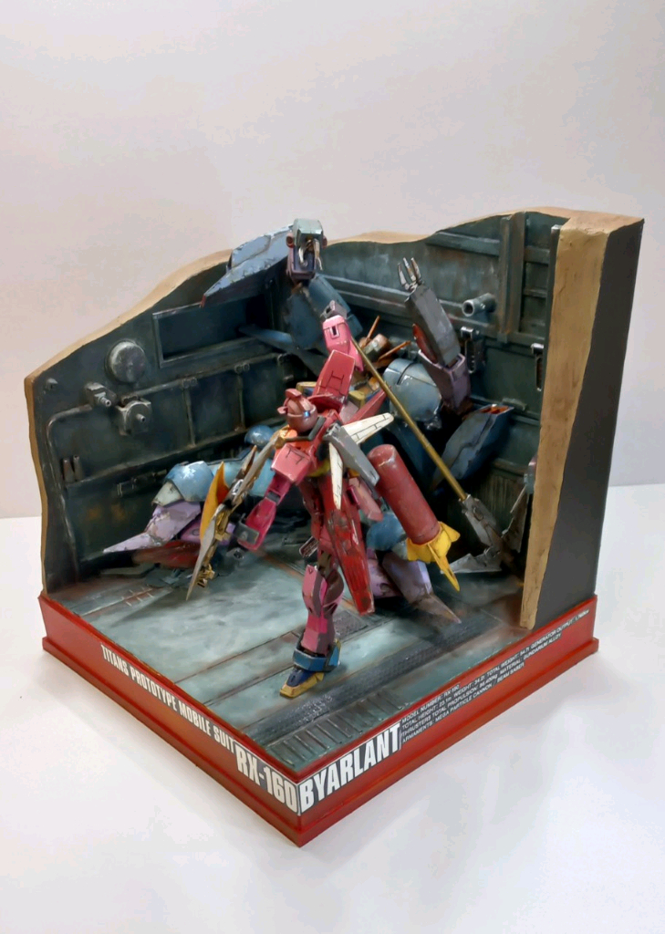 건담 프라모델 디오라마--2