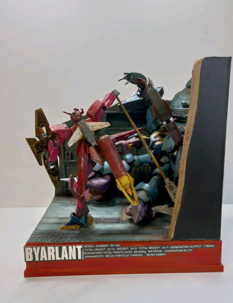 건담 프라모델 디오라마--3