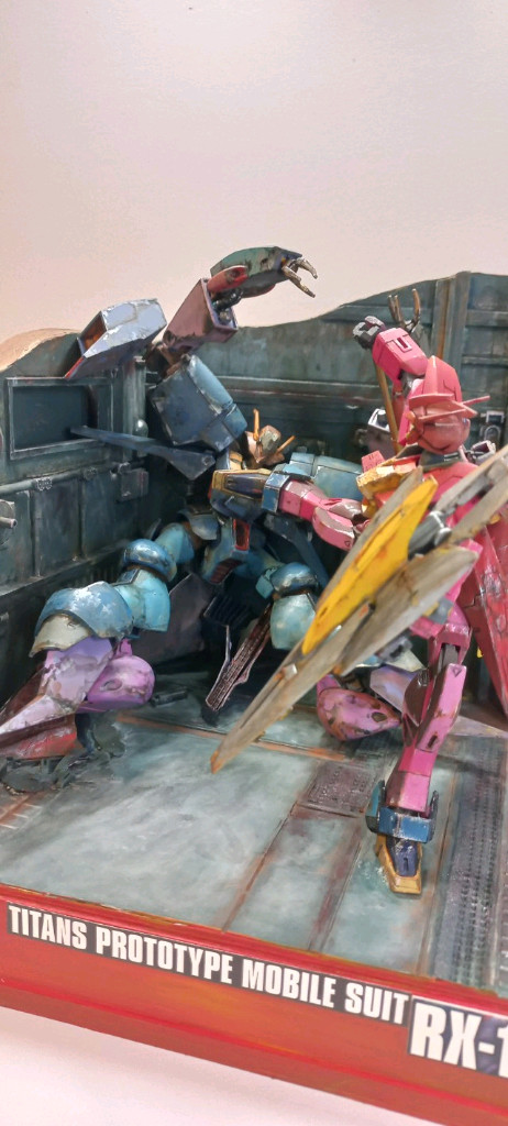 건담 프라모델 디오라마--6