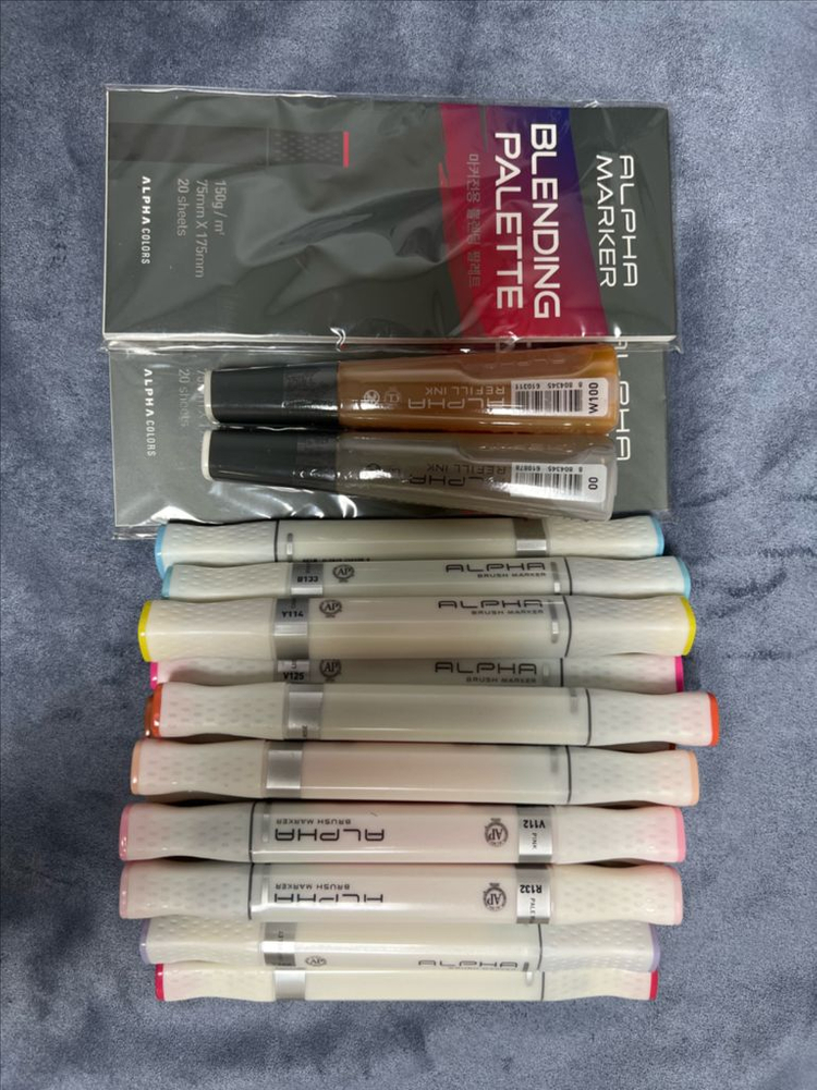 [일괄] 코픽 차오 마카 & 알파 마카 & 미술용품 6종 이미지