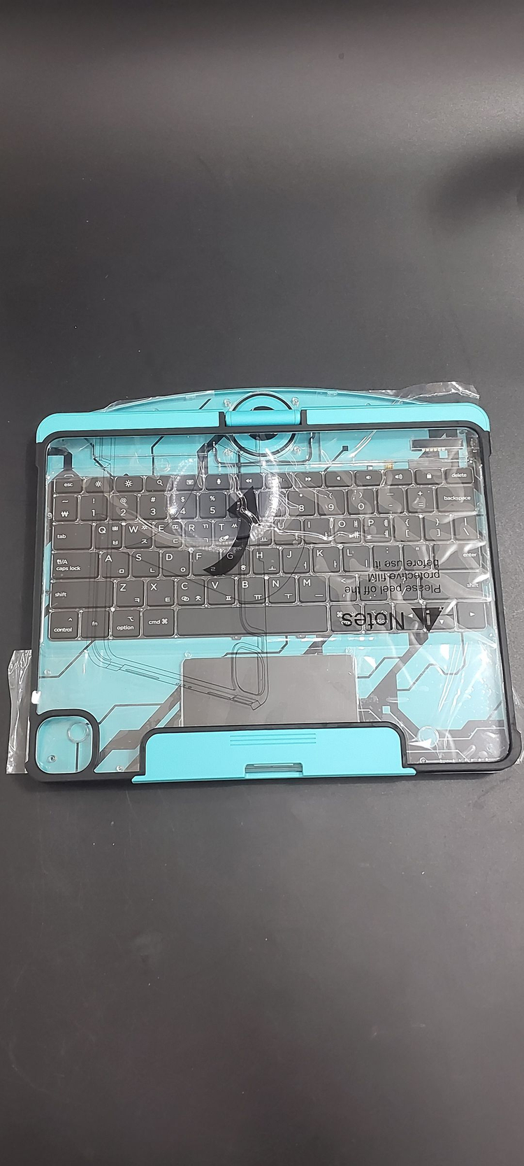 AITEWO 아이패드 호환 매직키보드 케이스--3