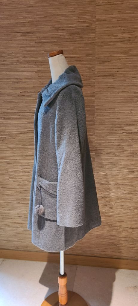 기비 밍크 앙고라 코트--4