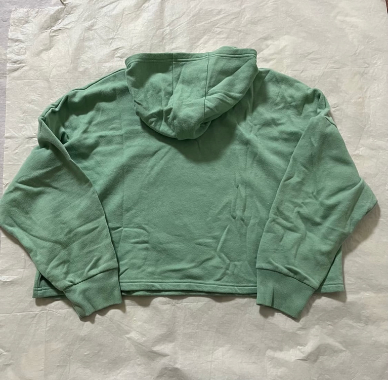 언더아머 여성 크롭 후드티 M--3