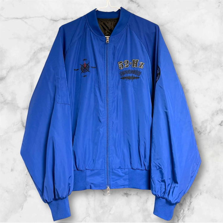 디자이너 오버핏 바람막이 점퍼 자켓 집업 105110115사이즈--0