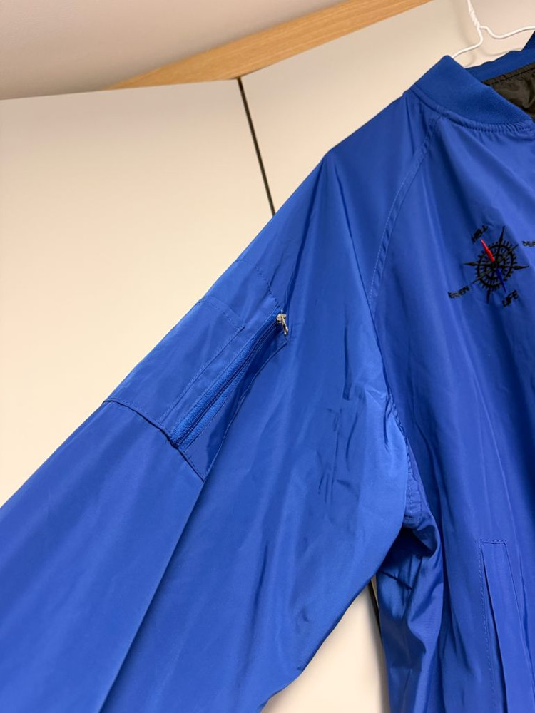 디자이너 오버핏 바람막이 점퍼 자켓 집업 105110115사이즈--1