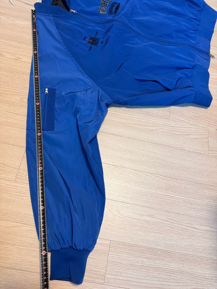 디자이너 오버핏 바람막이 점퍼 자켓 집업 105110115사이즈--8