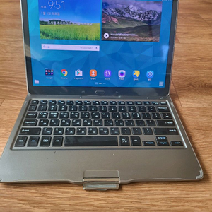 갤럭시탭s+블루투스 키보드