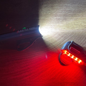 자전거 전조등+후미등 라이트 리자인 세트 팝니다. 이미지