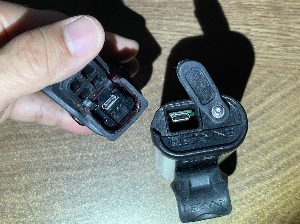 자전거 전조등+후미등 라이트 리자인 세트 팝니다. 이미지