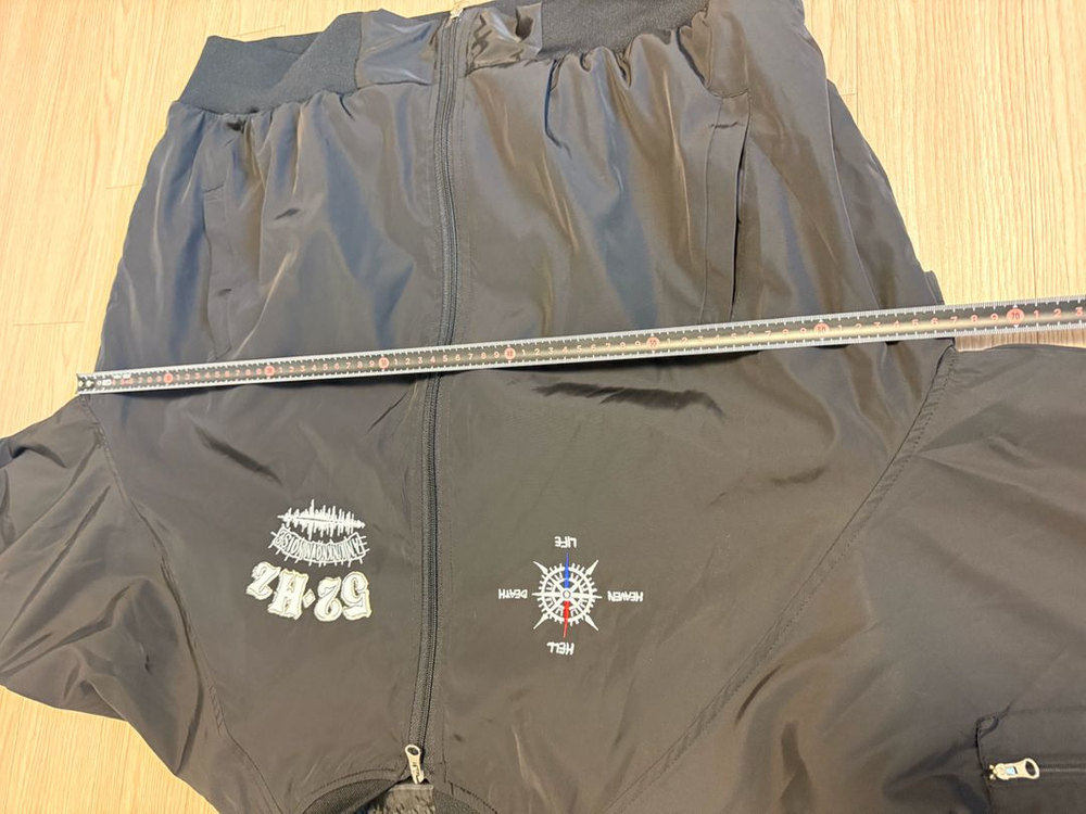 디자이너 오버핏 바람막이 점퍼 자켓 집업 105110115 사이즈 정도--5