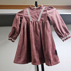 아동 코듀로이 원피스 4Y