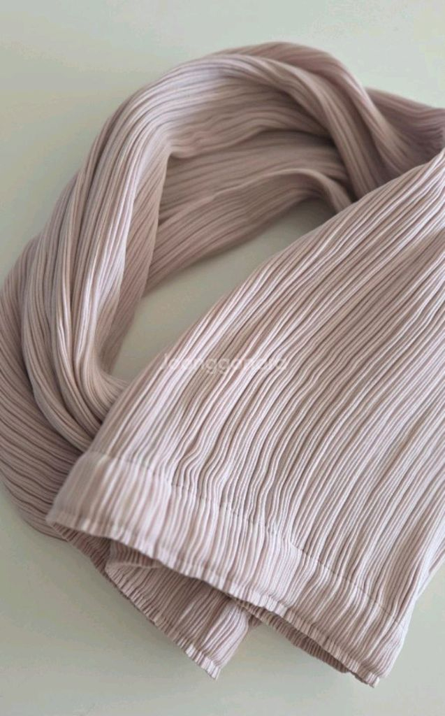 이세이미야케 플리츠플리즈 해칭스커트 라이트 핑크 2사이즈 새상품--6