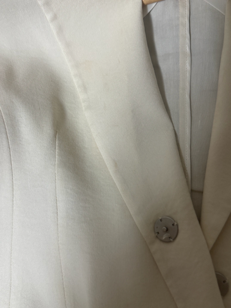브론 린넨 자켓 슬랙스 셋업 크림(상의 M/하의 L)--7