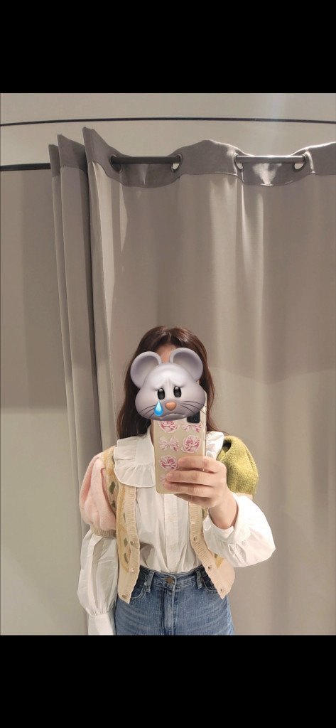 11am 제작 블라우스 구매시 자라 러븀 니트 드림--3