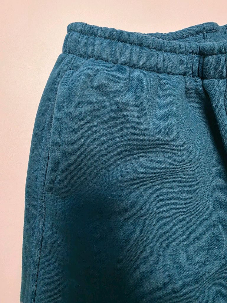 폴햄키즈 플리스 조거팬츠 새것 140 다크그린--4