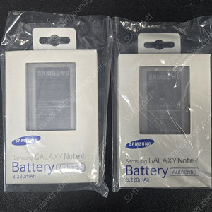 갤럭시 노트4 배터리 미개봉 (EB-BN910BBK) 이미지