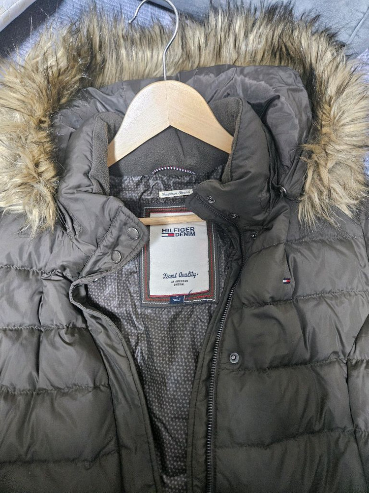 타미힐피거 여성 롱패딩--1