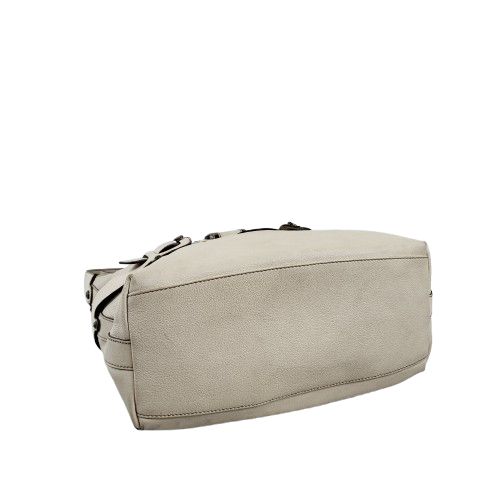 정품 페라가모 간치니 벨티드 가죽 숄더백--5