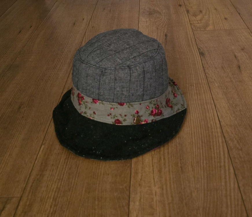 새거수준/겨울/환절기 봄가을/장미꽃 면 패딩 모자--2