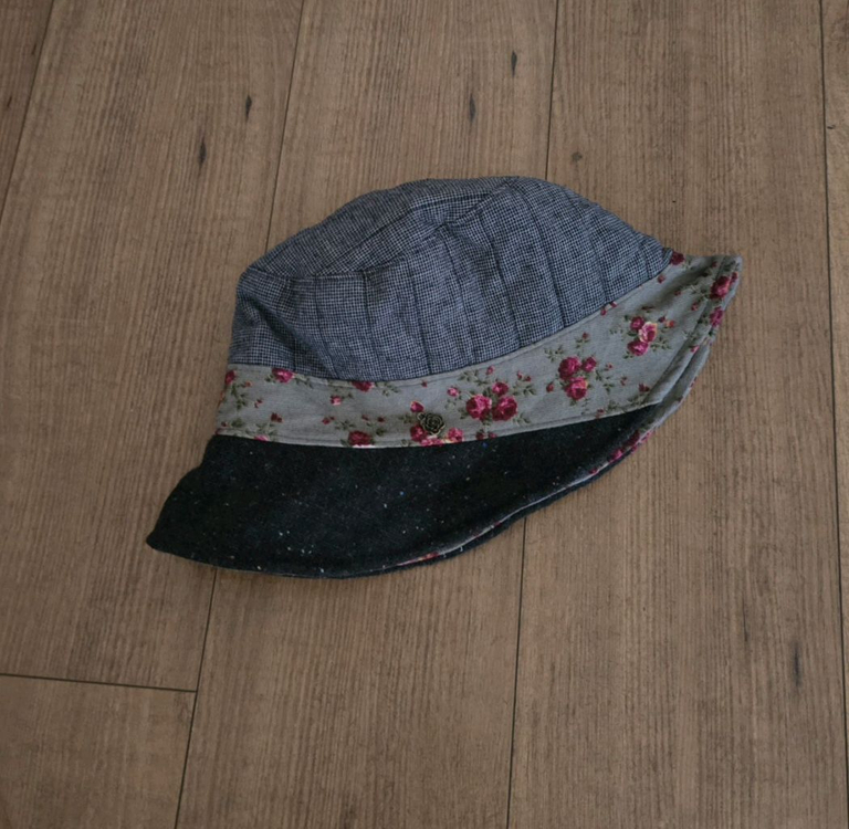 새거수준/겨울/환절기 봄가을/장미꽃 면 패딩 모자--7