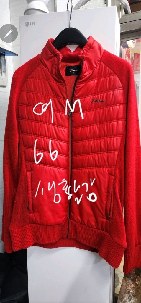 타이틀리스트 여성 방풍 니트패딩 66/ 파리게이츠 니트--6