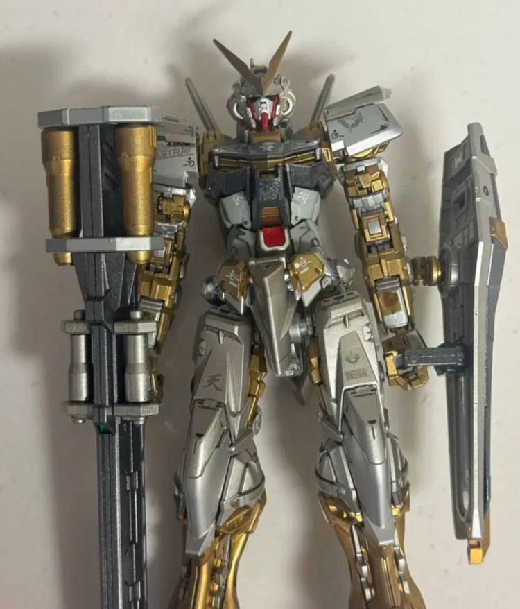 건담 rg 골드프레임 도색품 택포--1