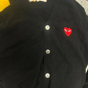 꼼데가르송 정품 가디건 s사이즈