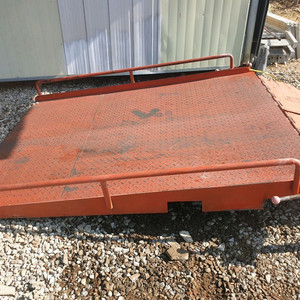 도크보드 컨테이너도크 지게차경사로 도크플레이크