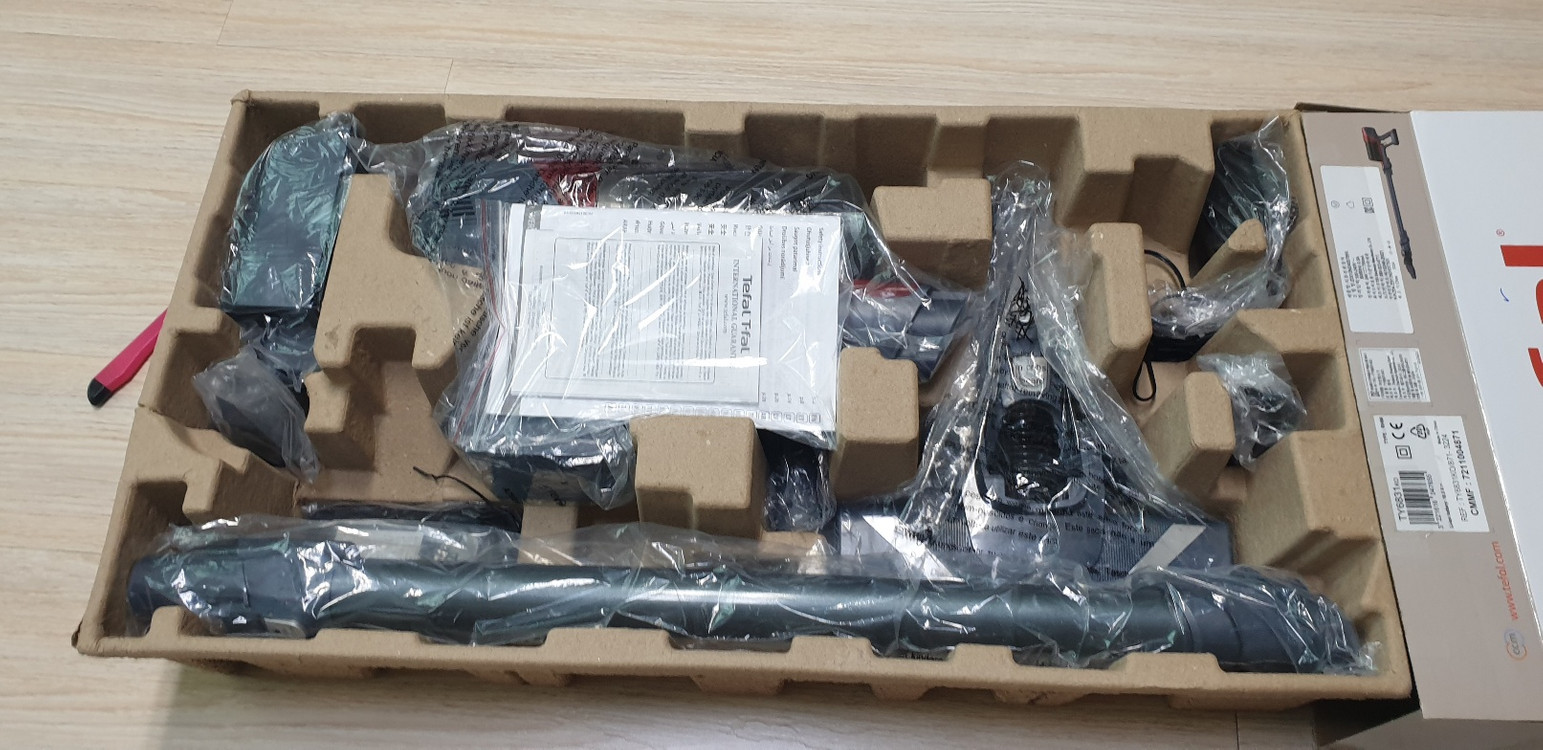 테팔 무선청소기 엑스퍼트 6.60 TY6831KO (고장, 미사용 부품도 포함)--7