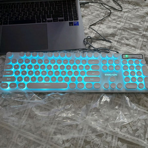 원형 유선키보드 새상품