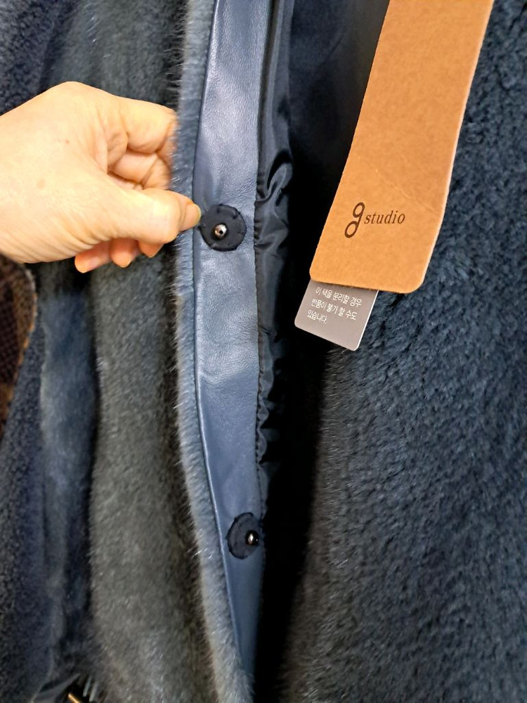 지스튜디오. 밍크가죽제품 M사이즈 이미지