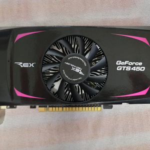 NVIDIA GTS 450 (512MB / 단일팬) 중고 판매합니다
