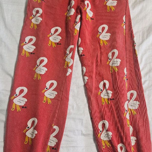 BOBO CHOSES 스완 패턴 아동 바지 148cm