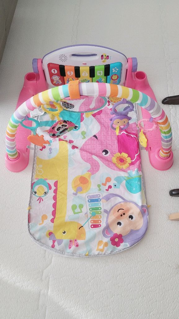 피셔스프라이스 아기체육관 디럭스 핑크--0