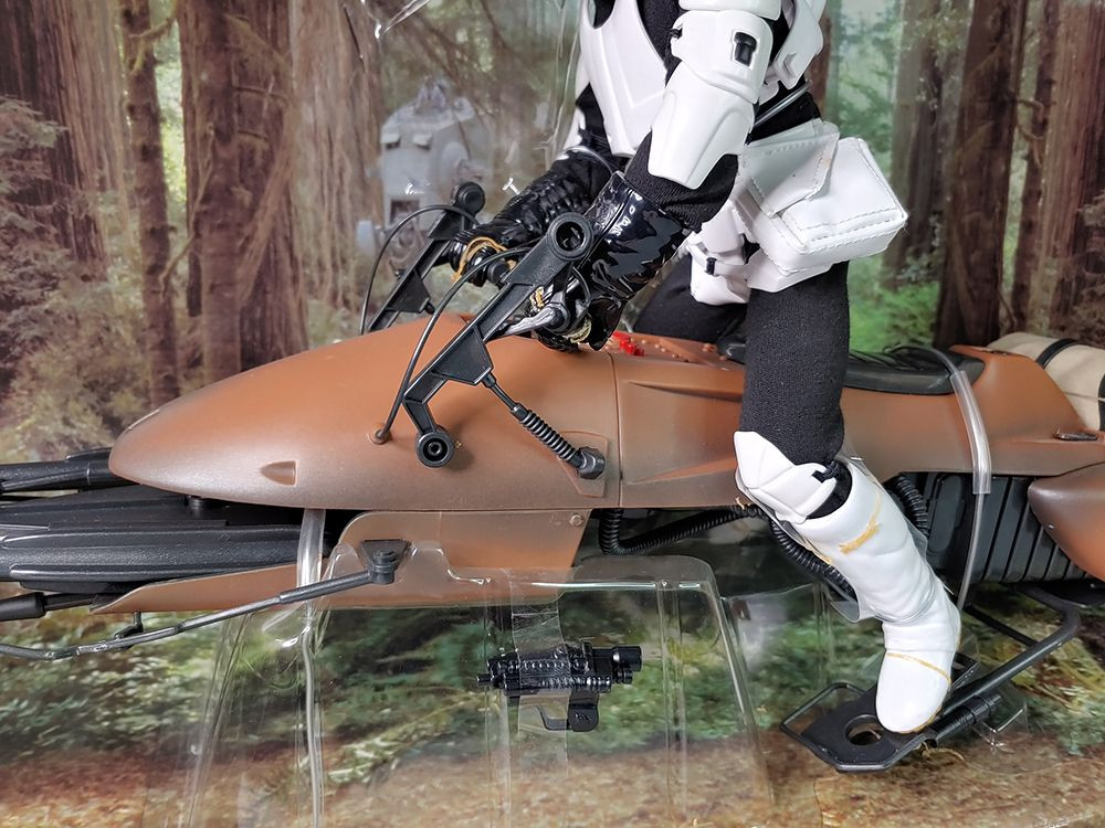 하스브로 스타워즈 스피더 바이크와 스카우트 트루퍼 피규어 1/6--3