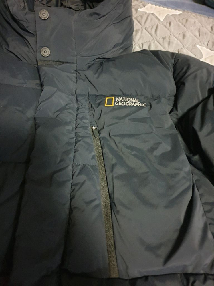 내셔널지오그래픽 키즈 카이만 구스다운 롱패딩 블랙 (160)--1