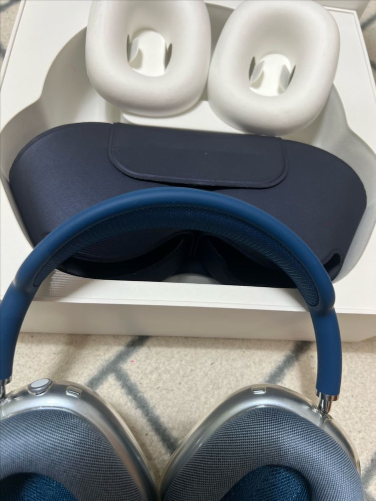 에어팟 맥스 블루 s급 노캔ㅇ--1