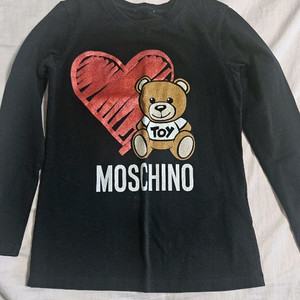 모스키노 키즈 곰돌이 롱슬리브 티셔츠 10세