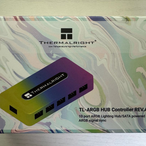써멀라이트 10포트 ARGB 허브
