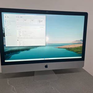 애플 아이맥 27인치 late 2012 팝니다