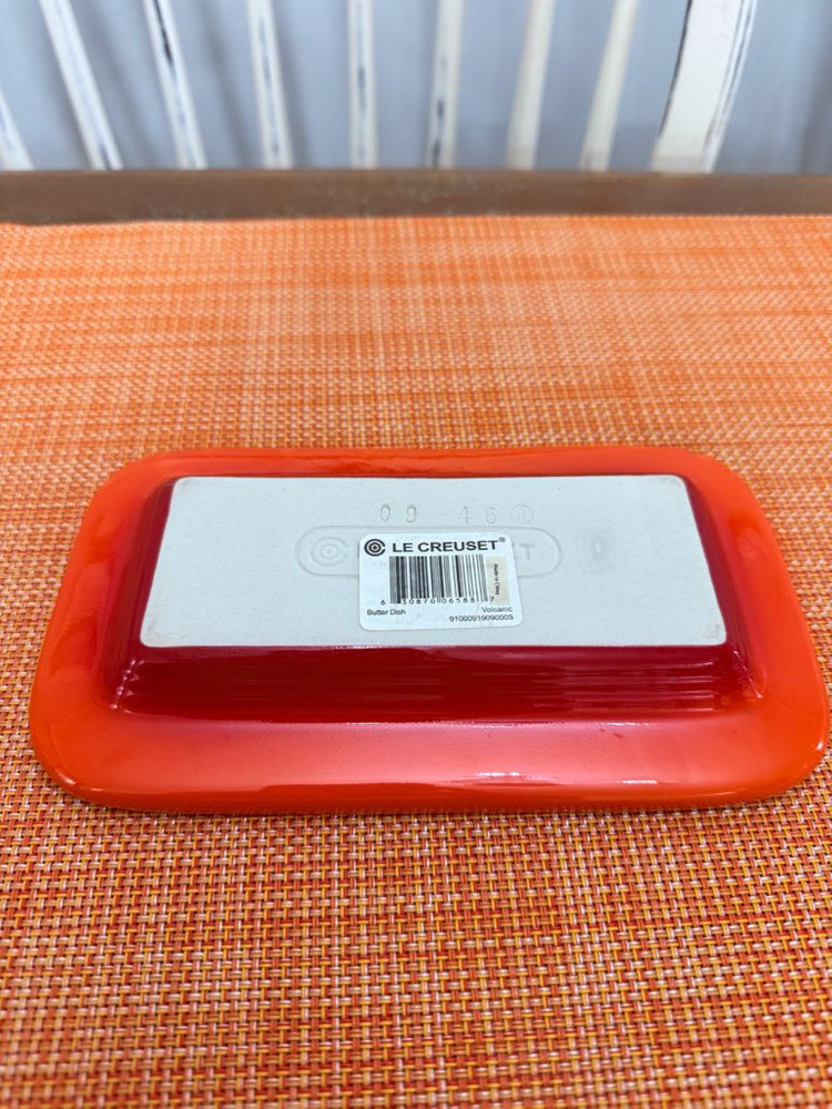 미사용새제품]르쿠르제 스톤웨어 버터돔 버터디쉬--4