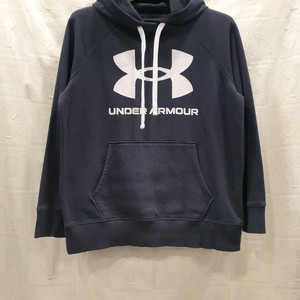 언더아머 빅로고 여성 기모 후드티 XL (105)