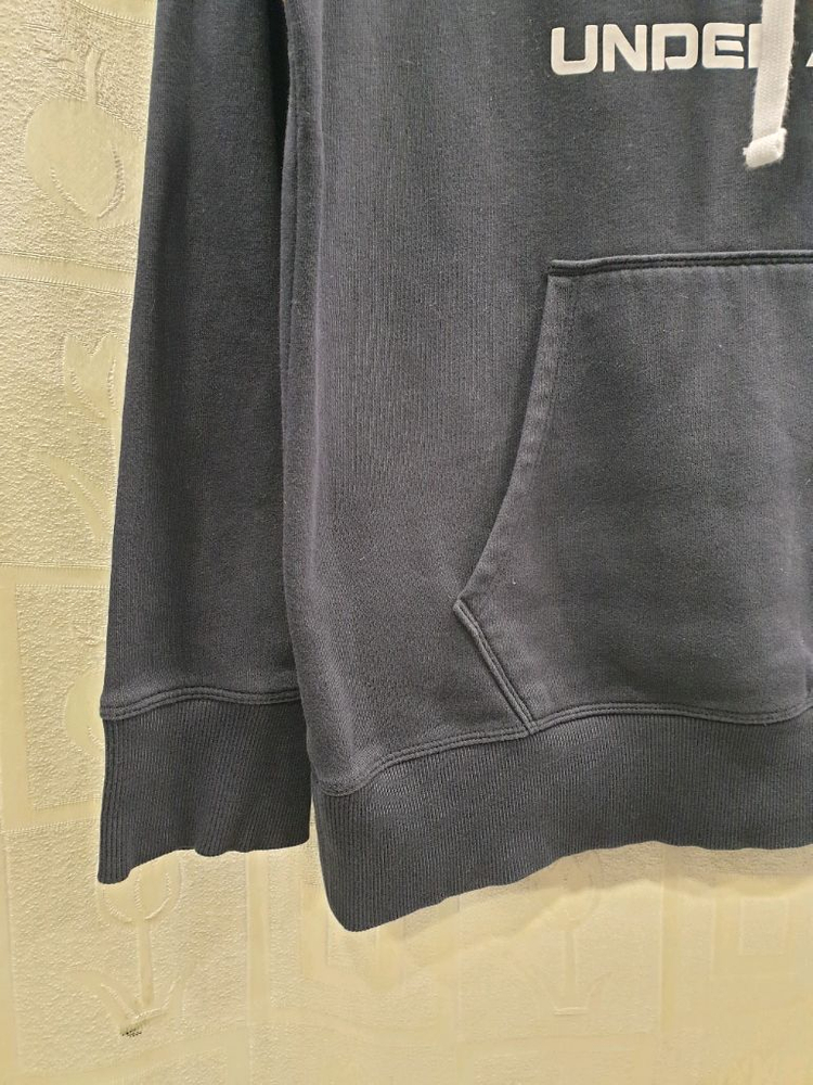 언더아머 빅로고 여성 기모 후드티 XL (105)--4