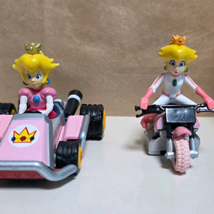 마리오 카트레이싱카 피치 공주, 바이크 피치공주 피규어(단종모델) 이미지