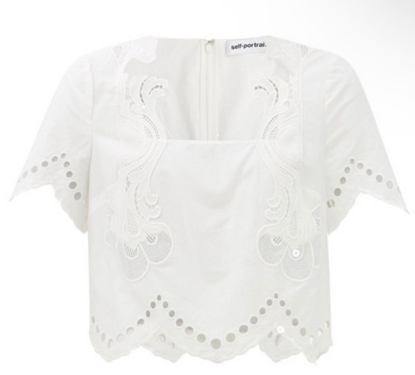 [새상품] 셀프포트레이트 탑 (산드로 마쥬 이자벨마랑 시에 자라 코스 로저비비에 비비안웨스트우드 가니--1