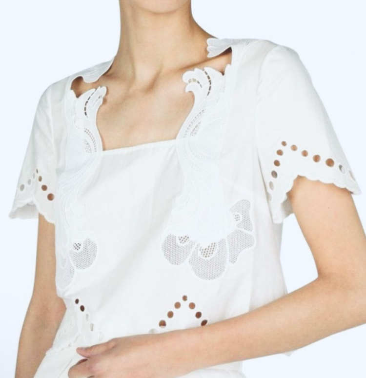 [새상품] 셀프포트레이트 탑 (산드로 마쥬 이자벨마랑 시에 자라 코스 로저비비에 비비안웨스트우드 가니--2