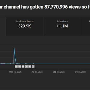 114만명 수익 활성화 인증배지 유튜브 채널