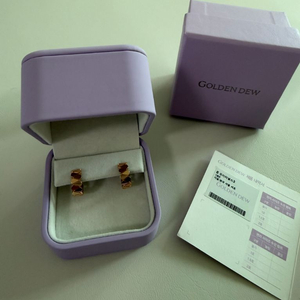 골든듀 듀이터널스 로즈골드 귀걸이